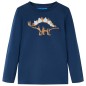 Kinder-Langarmshirt Marineblau 92 Kinder-Langarmshirt Marineblau 92