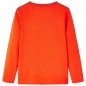Kinder-Langarmshirt Hellorange 140 Kinder-Langarmshirt Hellorange 140