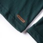 Kinder-Langarmshirt Dunkelgrün 92 Kinder-Langarmshirt Dunkelgrün 92