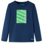 Kinder-Langarmshirt Marineblau 128 Kinder-Langarmshirt Marineblau 128