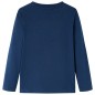 Kinder-Langarmshirt Marineblau 128 Kinder-Langarmshirt Marineblau 128