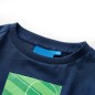 Kinder-Langarmshirt Marineblau 128 Kinder-Langarmshirt Marineblau 128