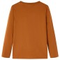 Kinder-Langarmshirt Cognac 92 Kinder-Langarmshirt Cognac 92