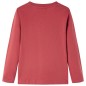 Kinder-Langarmshirt Dunkelrot 128 Kinder-Langarmshirt Dunkelrot 128