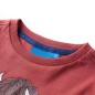 Kinder-Langarmshirt Dunkelrot 128 Kinder-Langarmshirt Dunkelrot 128