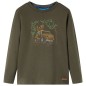 Kinder-Langarmshirt Khaki 140 Kinder-Langarmshirt Khaki 140