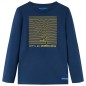 Kinder-Langarmshirt Marineblau 128 Kinder-Langarmshirt Marineblau 128