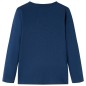 Kinder-Langarmshirt Marineblau 128 Kinder-Langarmshirt Marineblau 128