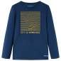 Kinder-Langarmshirt Marineblau 104 Kinder-Langarmshirt Marineblau 104