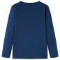 Kinder-Langarmshirt Marineblau 104 Kinder-Langarmshirt Marineblau 104