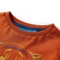 Kinder-Langarmshirt Rostbraun 140 Kinder-Langarmshirt Rostbraun 140