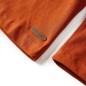 Kinder-Langarmshirt Rostbraun 140 Kinder-Langarmshirt Rostbraun 140