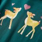 Kinder-Langarmshirt Dunkelgrün 128 Kinder-Langarmshirt Dunkelgrün 128