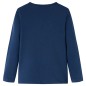 Kinder-Langarmshirt Marineblau 128 Kinder-Langarmshirt Marineblau 128