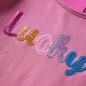 Kinder-Langarmshirt Himbeerrosa 140 Kinder-Langarmshirt Himbeerrosa 140