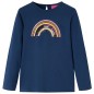 Kinder-Langarmshirt Marineblau 104 Kinder-Langarmshirt Marineblau 104