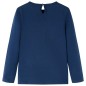 Kinder-Langarmshirt Marineblau 104 Kinder-Langarmshirt Marineblau 104