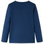 Kinder-Langarmshirt Marineblau 128 Kinder-Langarmshirt Marineblau 128