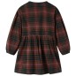 Kinderkleid mit Langen Ärmeln Cognac 128 Kinderkleid mit Langen Ärmeln Cognac 128