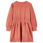 Kinderkleid mit Langen Ärmeln Mittelrosa 104 Kinderkleid mit Langen Ärmeln Mittelrosa 104