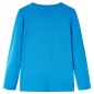 Kinder-Langarmshirt Kobaltblau 92 Kinder-Langarmshirt Kobaltblau 92