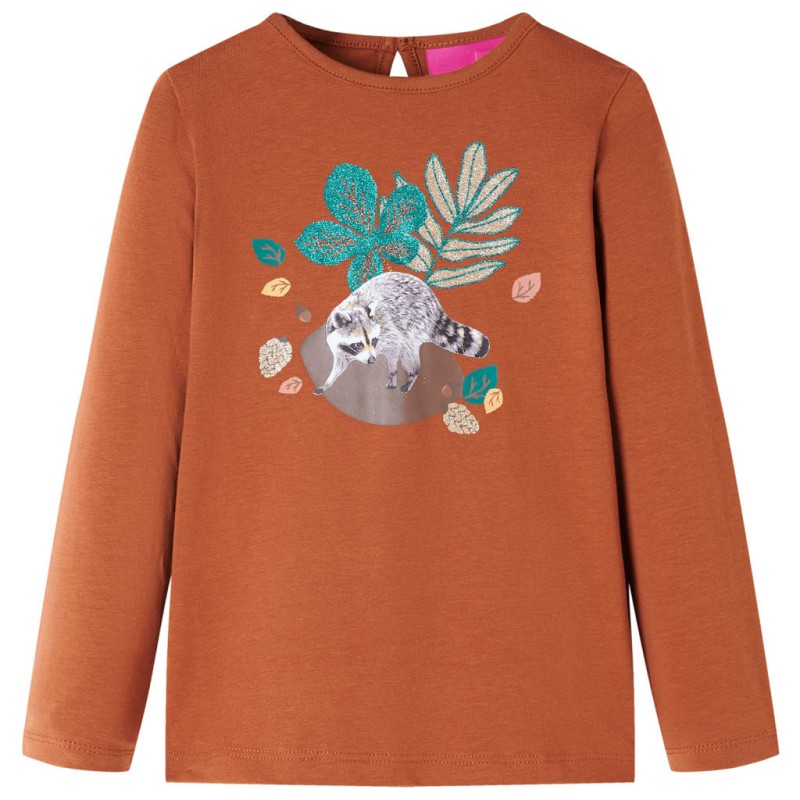 Kinder-Langarmshirt Cognac 92 Kinder-Langarmshirt Cognac 92