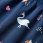 Kinderkleid mit Langen Ärmeln Marineblau 140 Kinderkleid mit Langen Ärmeln Marineblau 140