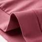 Kinder-Sweatshirt Samt-Patchwork Himbeerrosa 116 Kinder-Sweatshirt Samt-Patchwork Himbeerrosa 116