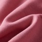 Kinder-Sweatshirt Samt-Patchwork Himbeerrosa 116 Kinder-Sweatshirt Samt-Patchwork Himbeerrosa 116