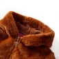 Kinder-Kapuzenjacke Kunstpelz Cognac 116 Kinder-Kapuzenjacke Kunstpelz Cognac 116
