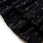 Kinder-Stufenrock mit Rüschen Schwarz 116 Kinder-Stufenrock mit Rüschen Schwarz 116