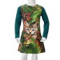Kinderkleid mit Langen Ärmeln Dunkelgrün 116 Kinderkleid mit Langen Ärmeln Dunkelgrün 116