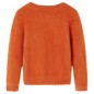 Kinderpullover Gestrickt Dunkelorange 104 Kinderpullover Gestrickt Dunkelorange 104