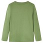Kinder-Langarmshirt Helles Khaki 116 Kinder-Langarmshirt Helles Khaki 116