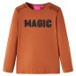 Kinder-Langarmshirt Cognac 116 Kinder-Langarmshirt Cognac 116