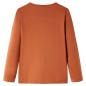 Kinder-Langarmshirt Cognac 116 Kinder-Langarmshirt Cognac 116