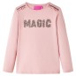 Kinder-Langarmshirt Hellrosa 104 Kinder-Langarmshirt Hellrosa 104