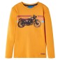 Kinder-Langarmshirt Ocker 92 Kinder-Langarmshirt Ocker 92