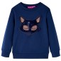 Kinder-Sweatshirt Marineblau 116 Kinder-Sweatshirt Marineblau 116