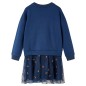 Kinderkleid mit Langen Ärmeln Marineblau 128 Kinderkleid mit Langen Ärmeln Marineblau 128