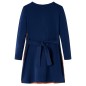 Kinderkleid mit Langen Ärmeln Marineblau 92 Kinderkleid mit Langen Ärmeln Marineblau 92