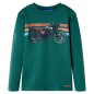 Kinder-Langarmshirt Grün 104 Kinder-Langarmshirt Grün 104
