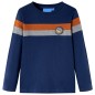 Kinder-Langarmshirt Marineblau 128 Kinder-Langarmshirt Marineblau 128