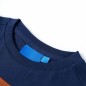 Kinder-Langarmshirt Marineblau 128 Kinder-Langarmshirt Marineblau 128