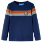 Kinder-Langarmshirt Marineblau 104 Kinder-Langarmshirt Marineblau 104