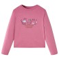 Kinder-Langarmshirt Himbeerrosa 92 Kinder-Langarmshirt Himbeerrosa 92