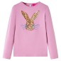Kinder-Langarmshirt Dunkelrosa 128 Kinder-Langarmshirt Dunkelrosa 128