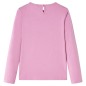 Kinder-Langarmshirt Dunkelrosa 128 Kinder-Langarmshirt Dunkelrosa 128