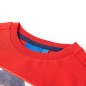 Kinder-Langarmshirt Rot 140