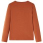 Kinder-Langarmshirt Cognac 116 Kinder-Langarmshirt Cognac 116
